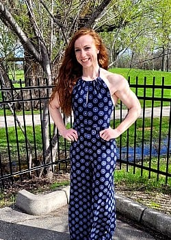Fit Little Redhead